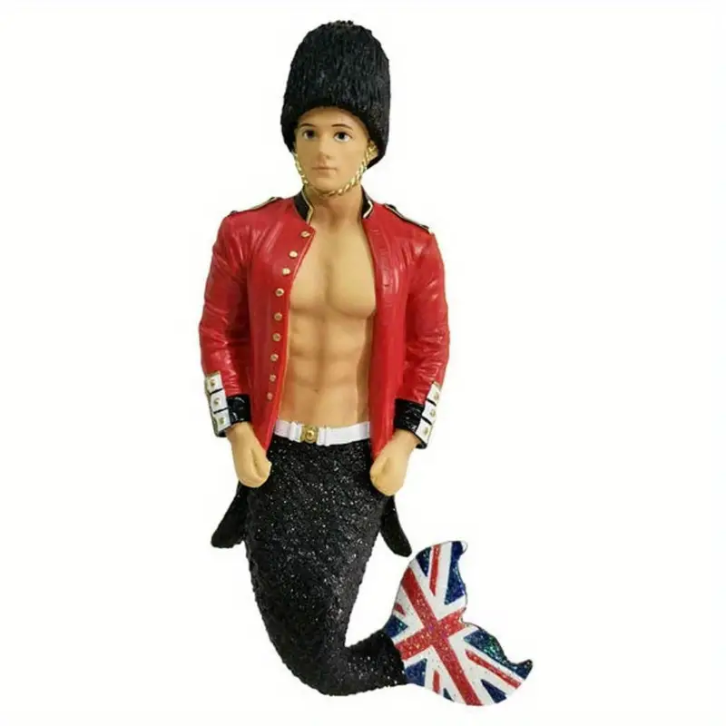 Acrylic Male Mermaid/Merman - Keychain, Review Mirror or Backpack Accessories