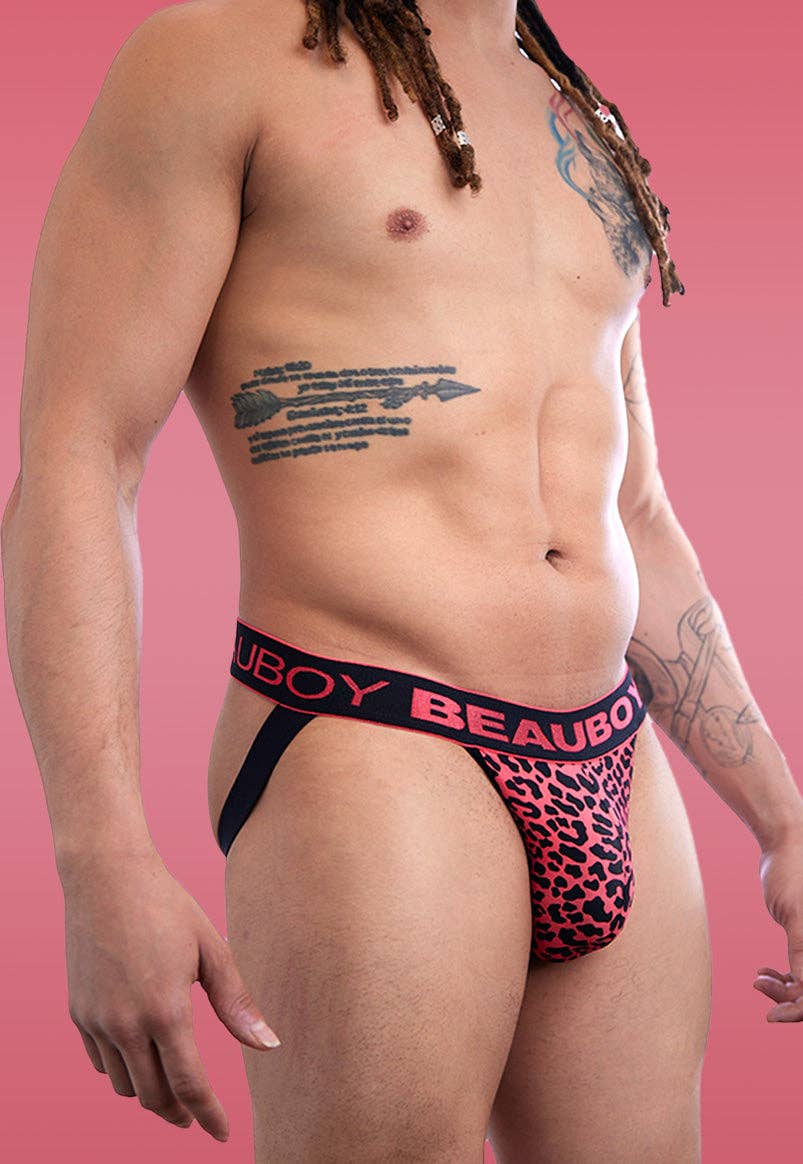 BEAUBOY - Leopard Jockstrap