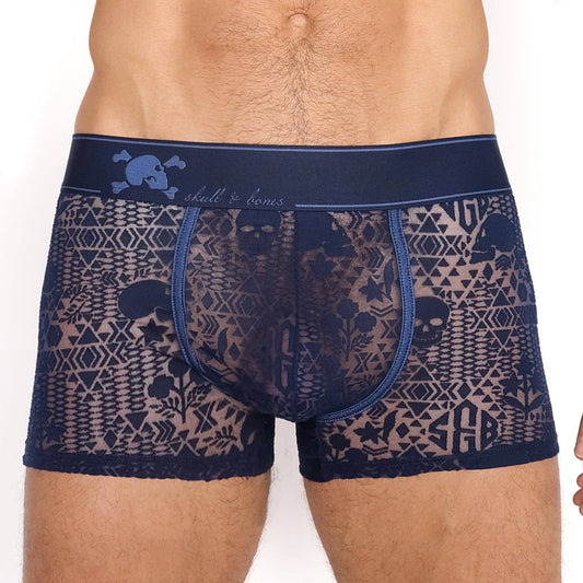 SKULL & BONES - Burnout Trunk Navy