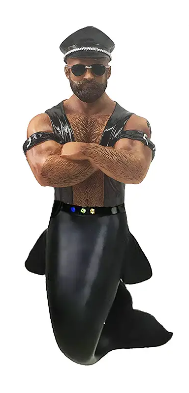 Acrylic Male Mermaid/Merman - Keychain, Review Mirror or Backpack Accessories