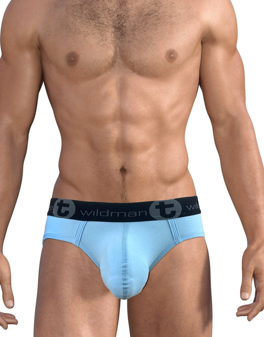 WILDMANT - Big Boy Pouch Brief Light Blue