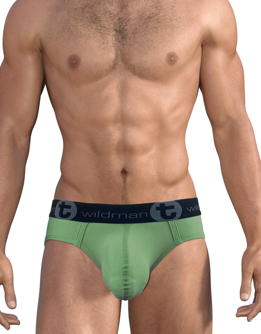 WILDMANT - Big Boy Pouch Brief Green