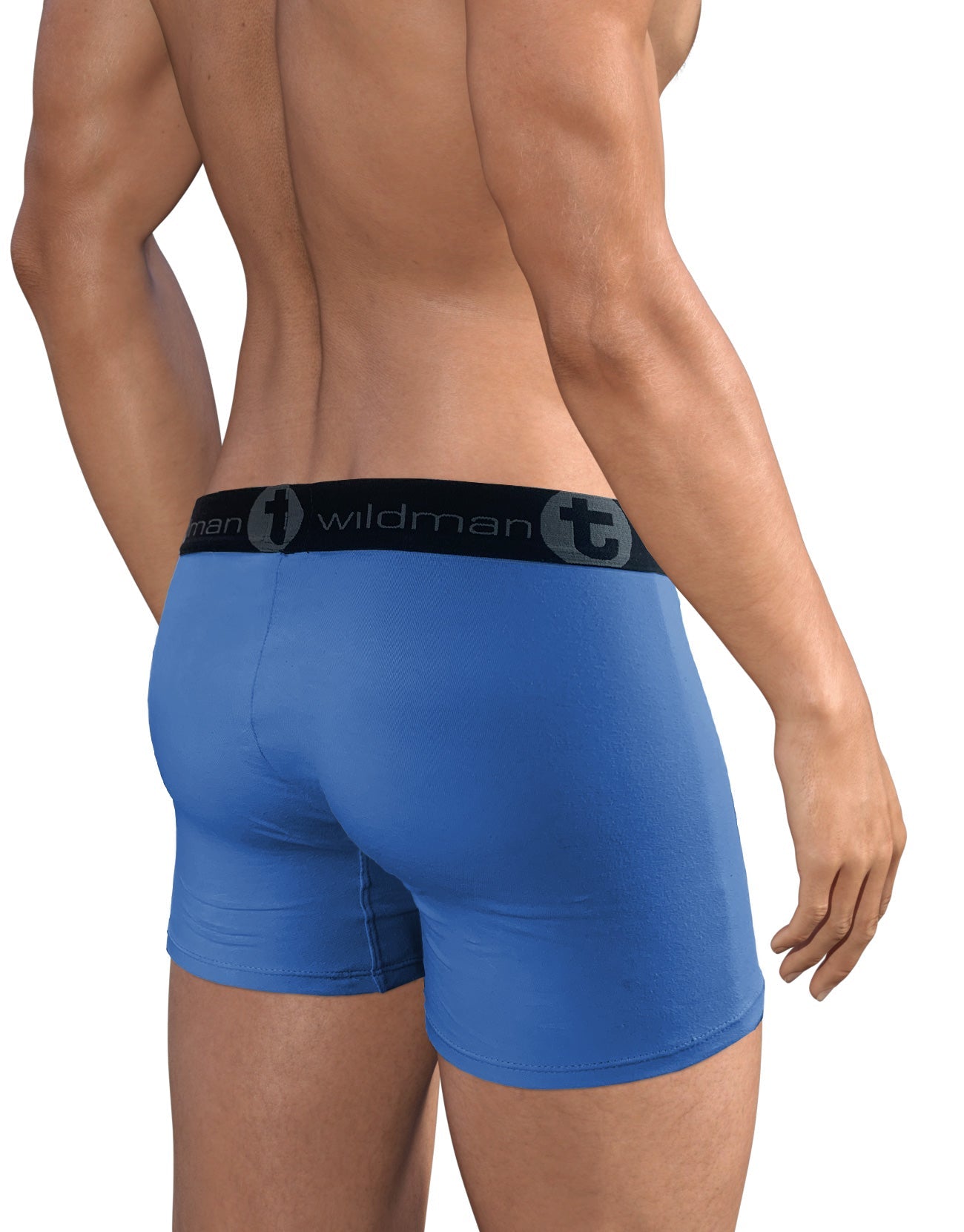 WILDMANT - Big Boy Pouch 5" Inseam Boxer Brief Dark Blue
