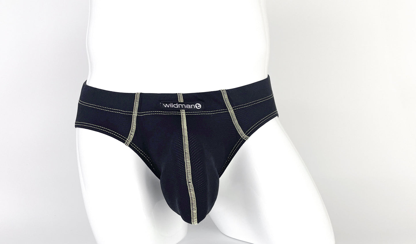 WILDMANT - Stitch Big Boy Pouch Brief - Yellow