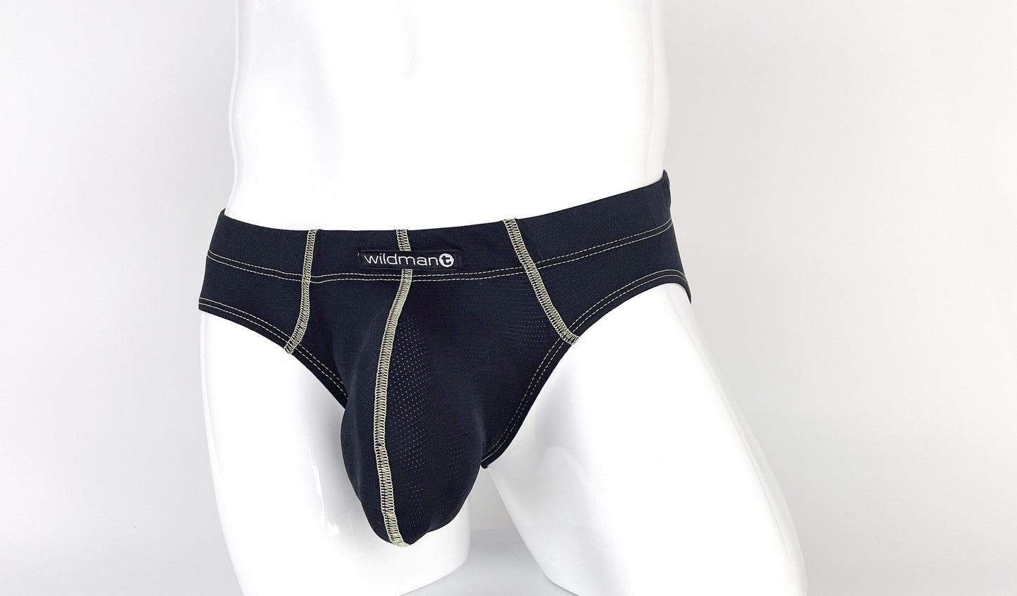 WILDMANT - Stitch Big Boy Pouch Brief - Yellow