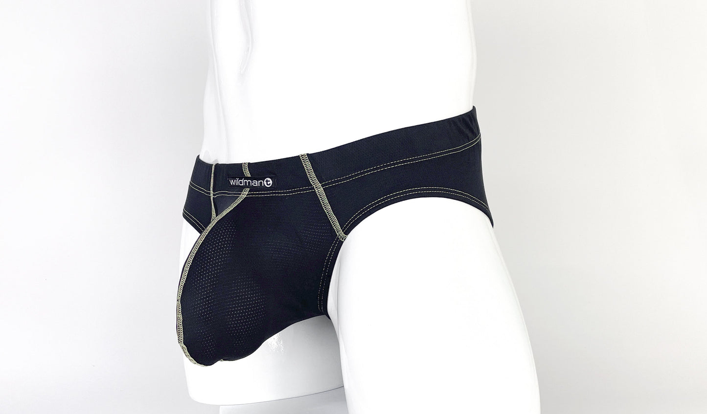 WILDMANT - Stitch Big Boy Pouch Brief - Yellow