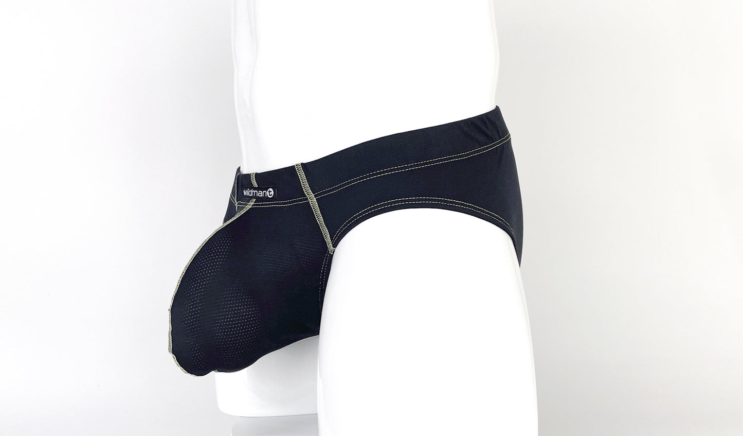 WILDMANT - Stitch Big Boy Pouch Brief - Yellow