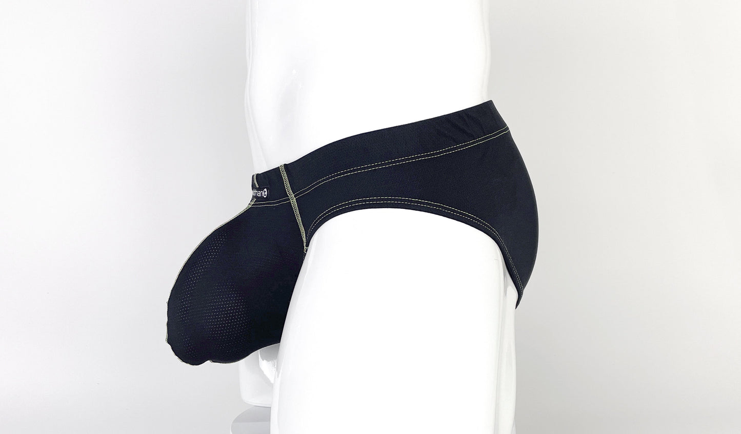 WILDMANT - Stitch Big Boy Pouch Brief - Yellow