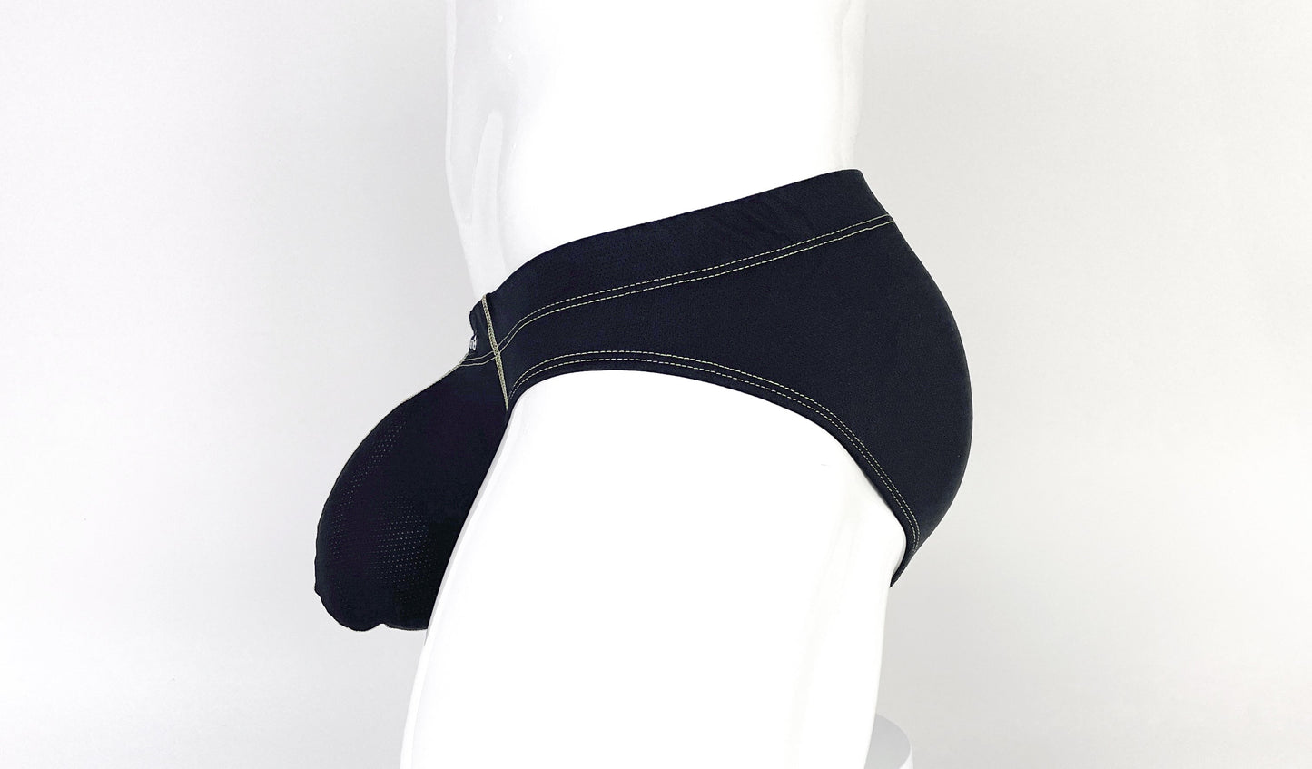 WILDMANT - Stitch Big Boy Pouch Brief - Yellow