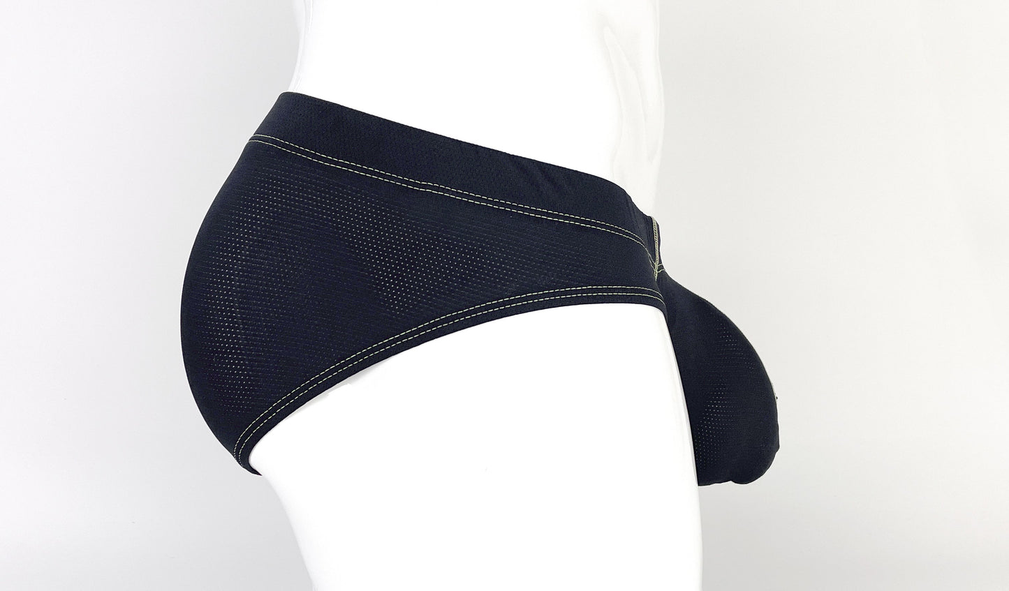 WILDMANT - Stitch Big Boy Pouch Brief - Yellow