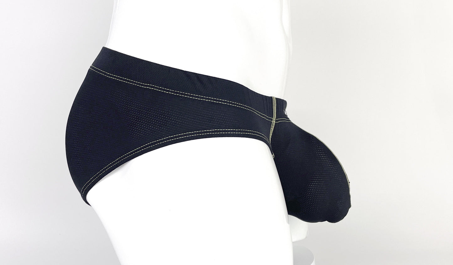 WILDMANT - Stitch Big Boy Pouch Brief - Yellow