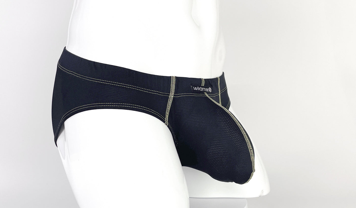 WILDMANT - Stitch Big Boy Pouch Brief - Yellow