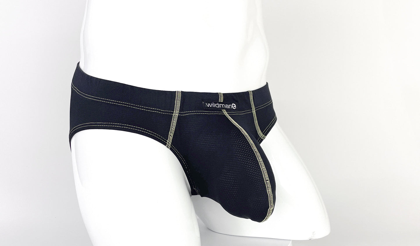 WILDMANT - Stitch Big Boy Pouch Brief - Yellow