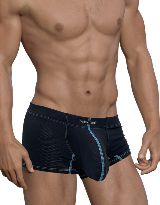 WILDMANT - Stitch Big Boy Pouch Boxer Brief Blue