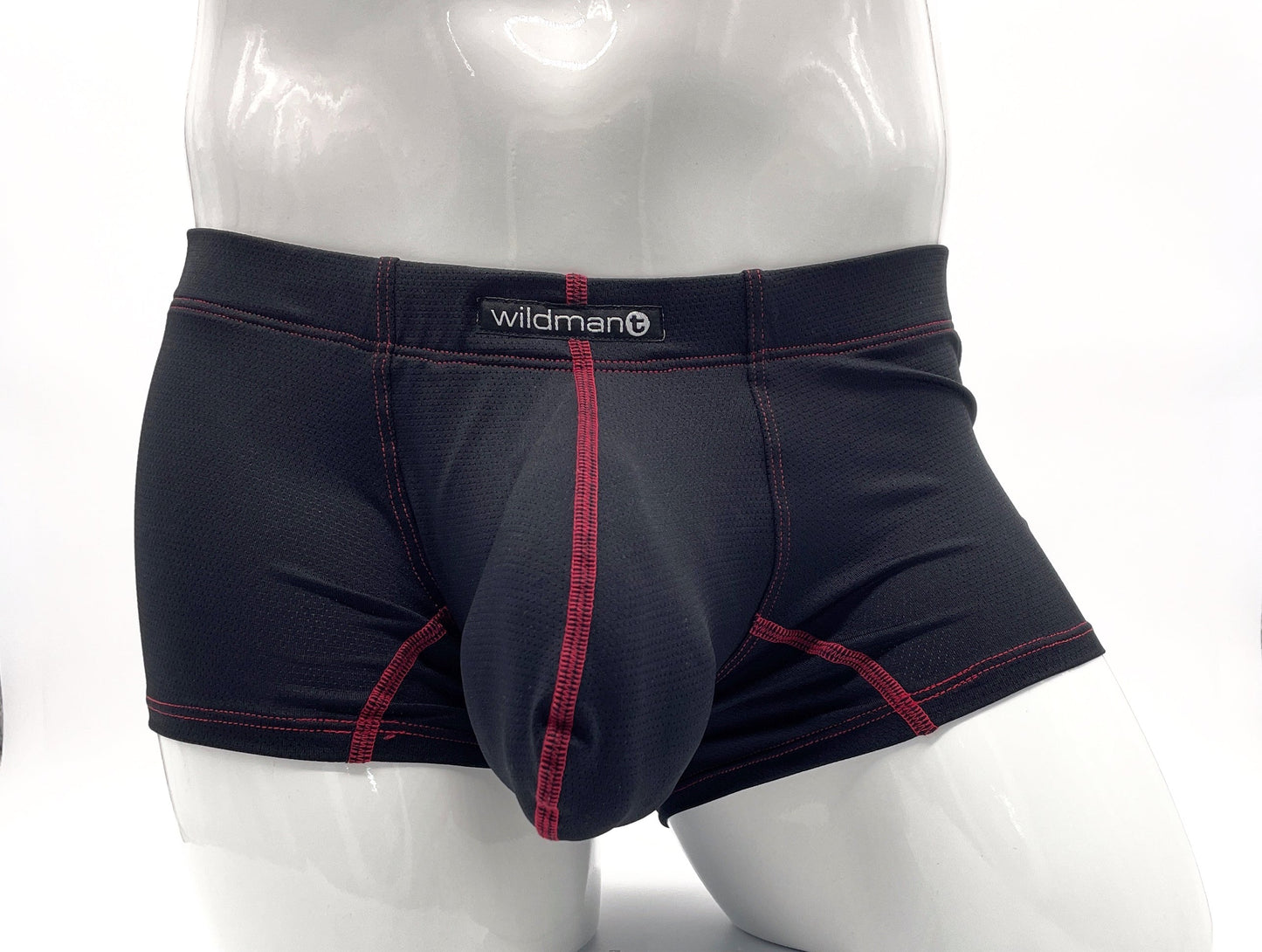 WILDMANT - Stitch Big Boy Pouch Boxer Brief - Red