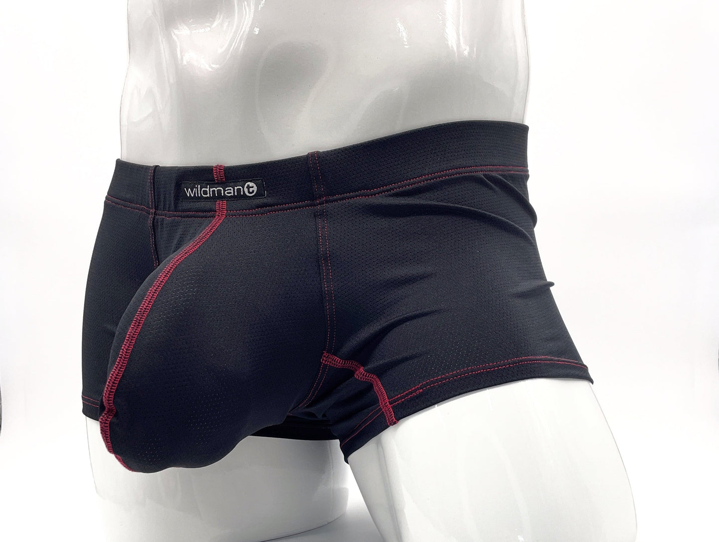 WILDMANT - Stitch Big Boy Pouch Boxer Brief - Red