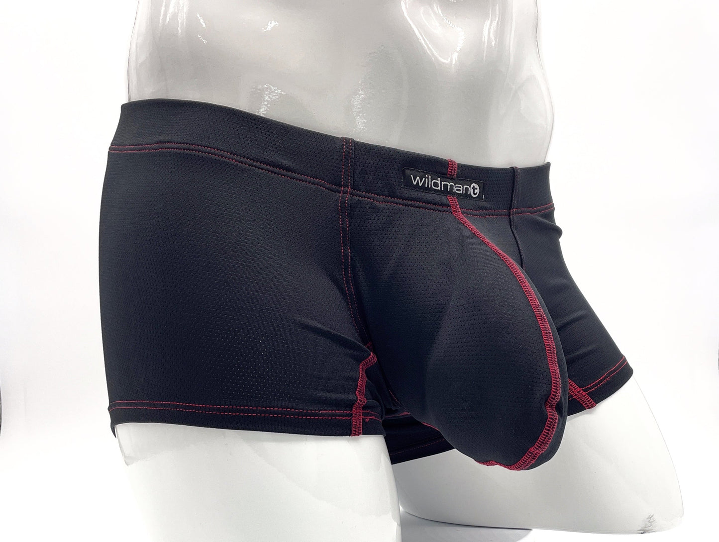 WILDMANT - Stitch Big Boy Pouch Boxer Brief - Red