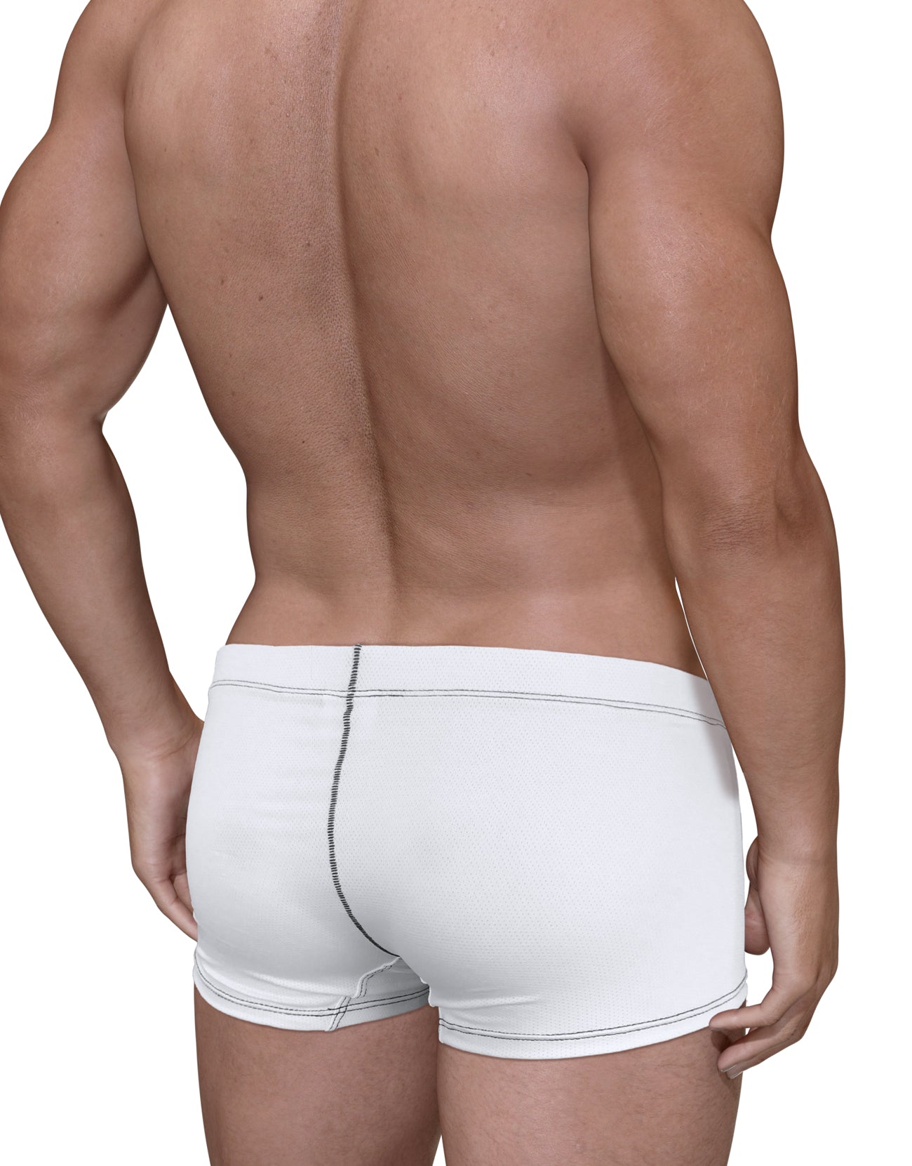 WILDMANT - Stitch Big Boy Pouch Boxer Brief - White