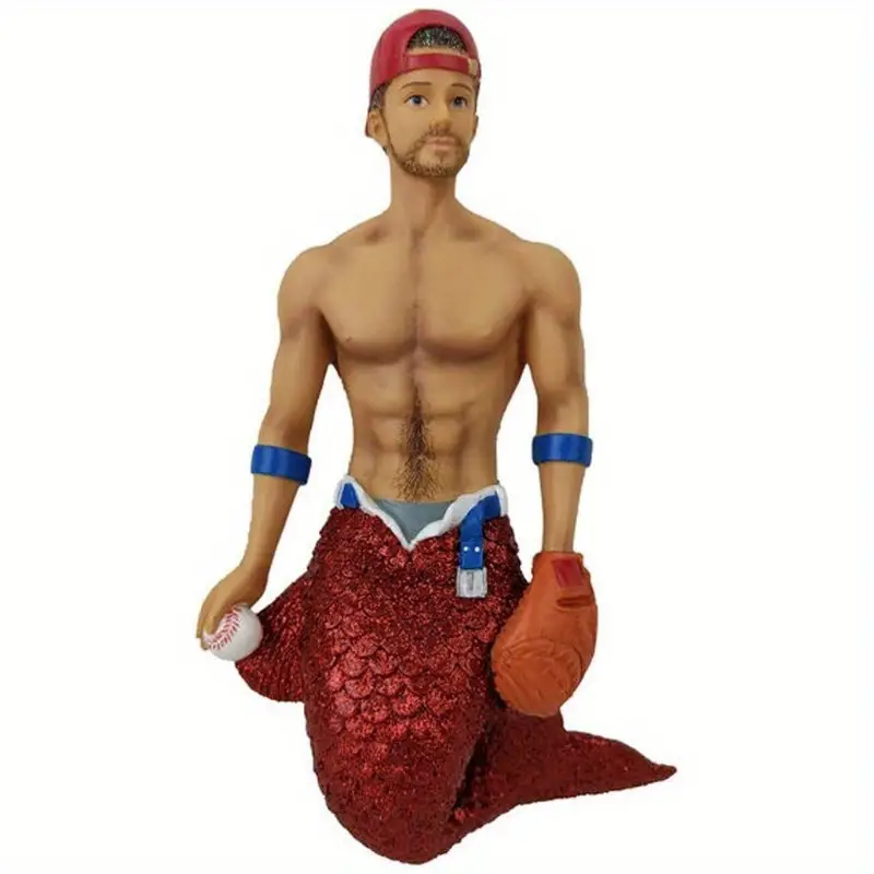 Acrylic Male Mermaid/Merman - Keychain, Review Mirror or Backpack Accessories