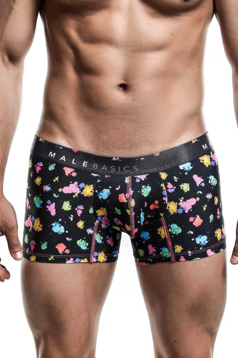 MALEBASICS - Hipster Black Splash Trunk