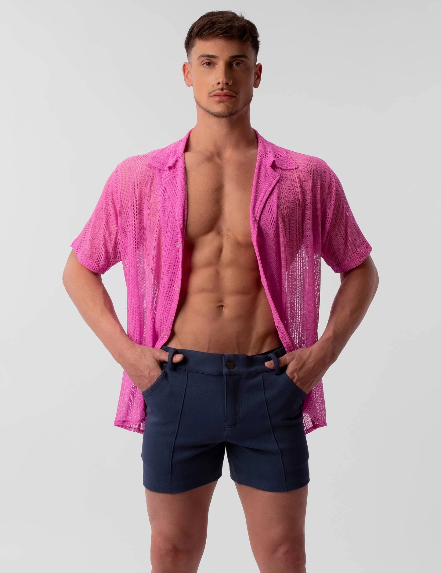 BARCODE - Simon Shorts-Navy