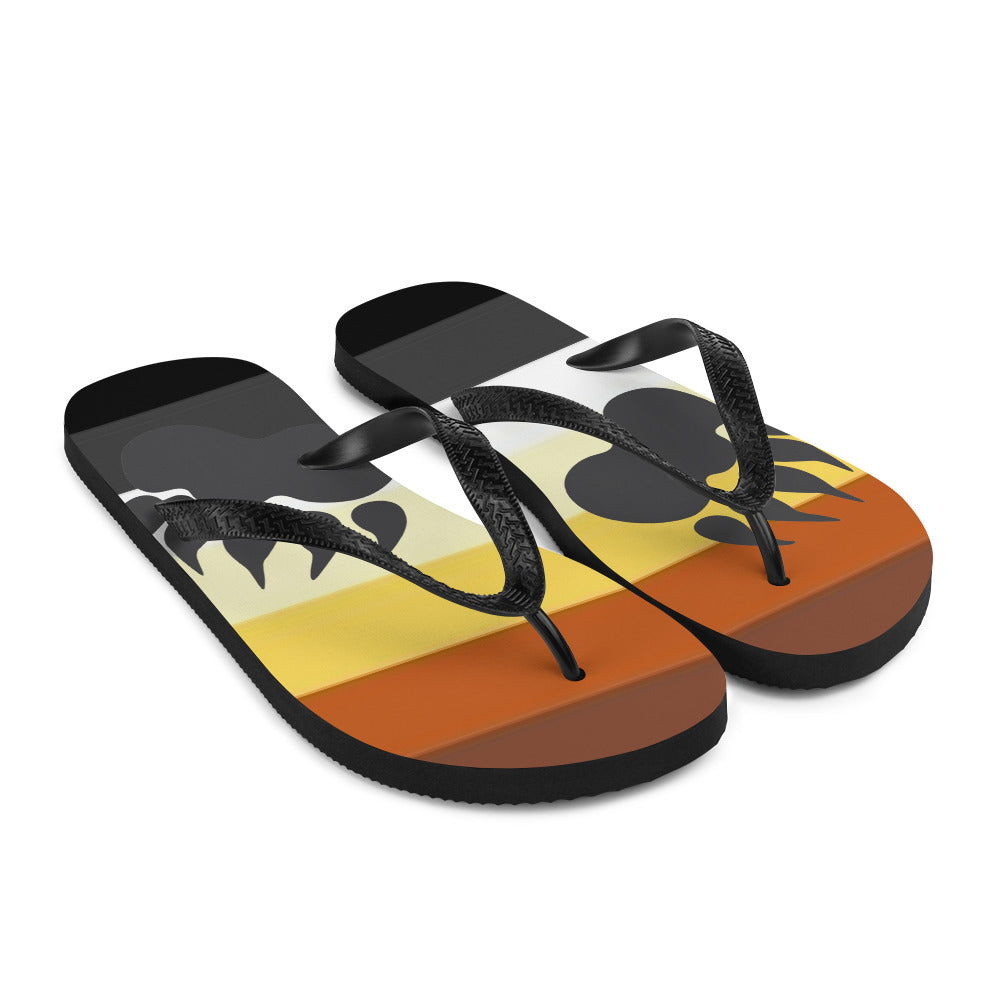 FALLEN ANGEL - Bear Paw Flip-Flops