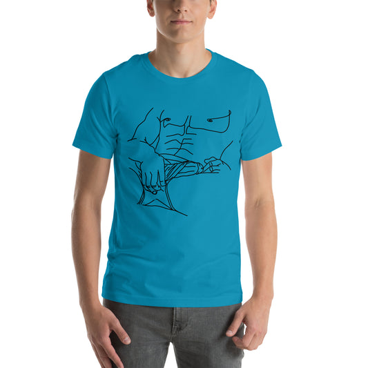 FALLEN ANGEL - Men's Premium Graphic T-Shirt "Excited"