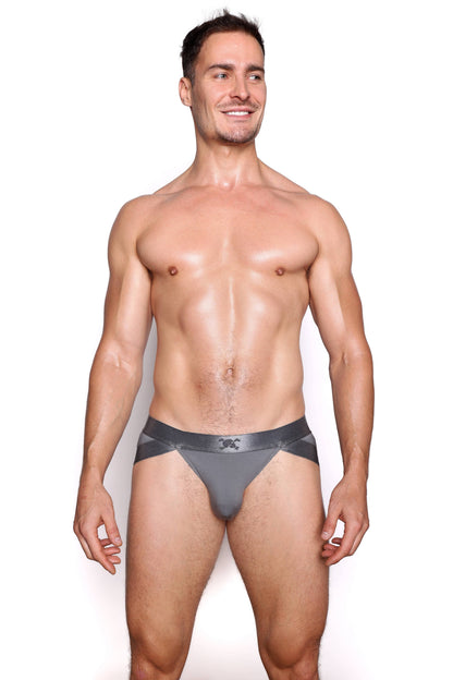 SKULL & BONES - Lift Sport Brief Grey