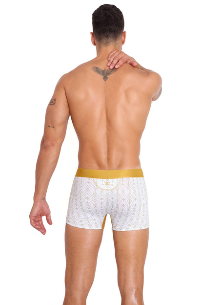 SKULL & BONES - Art Deco White Trunk