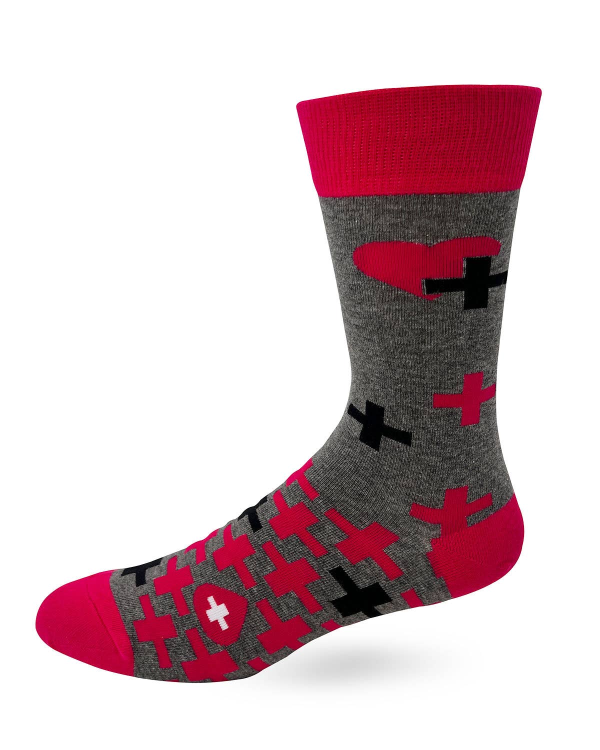 FABDAZ - Multiple Orgasm Donor Men's Novelty Crew Socks