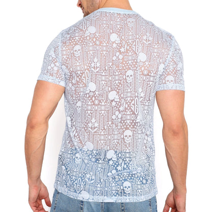 SKULL & BONES - Burnout Short Sleeve Shirt