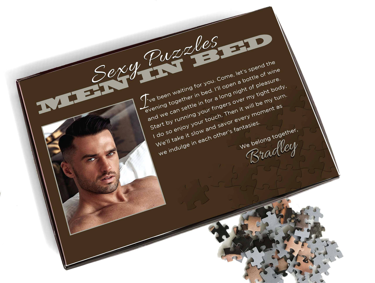 Sexy Men in Bed Puzzle - Bradley
