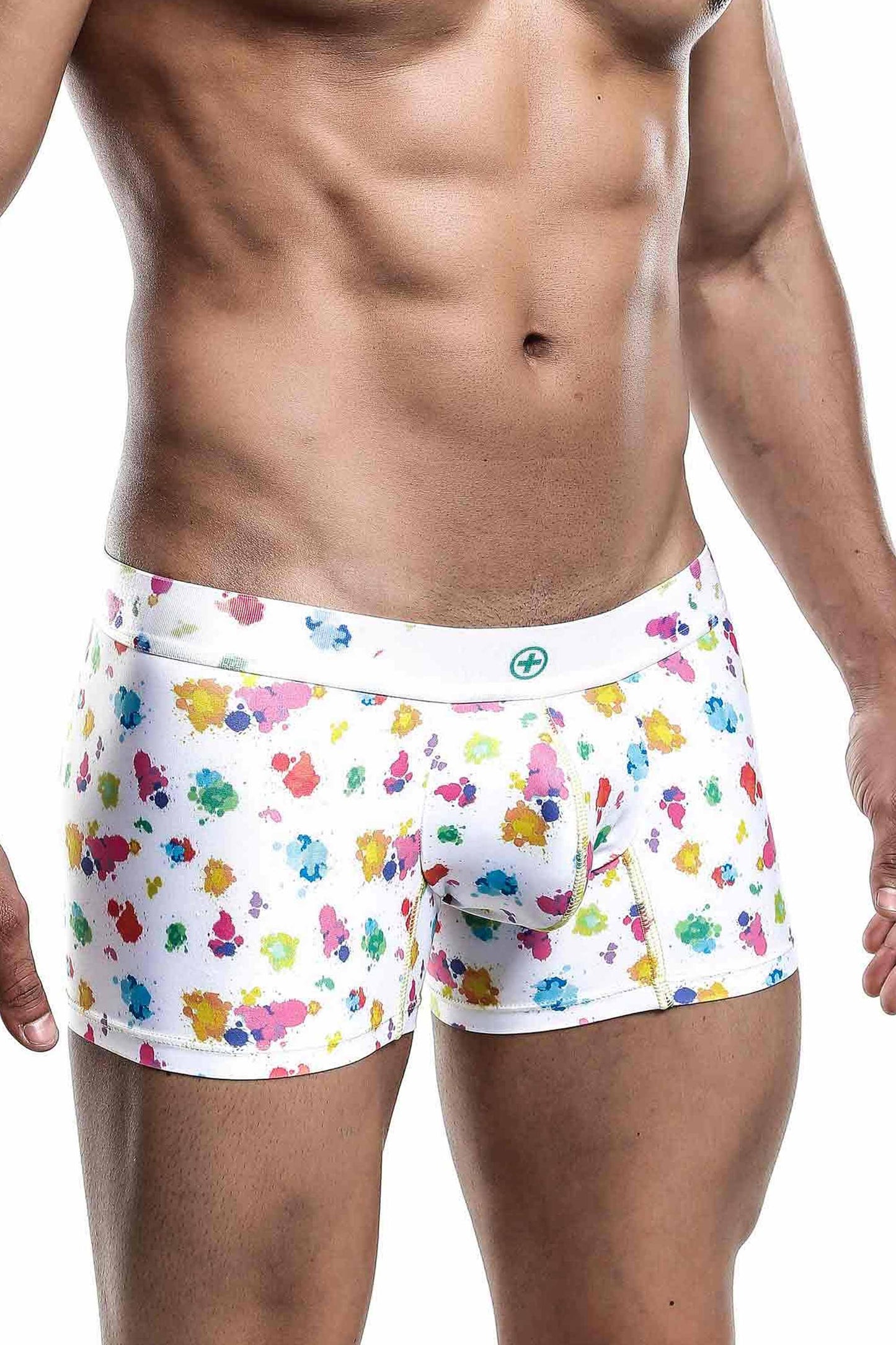 MALEBASICS - Hipster Trunk White Splash