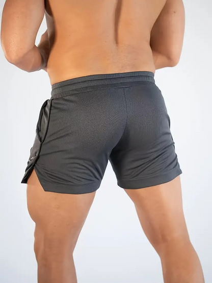 OEBLD - Mens Quick-Dry Loose Fit Active Sports Shorts