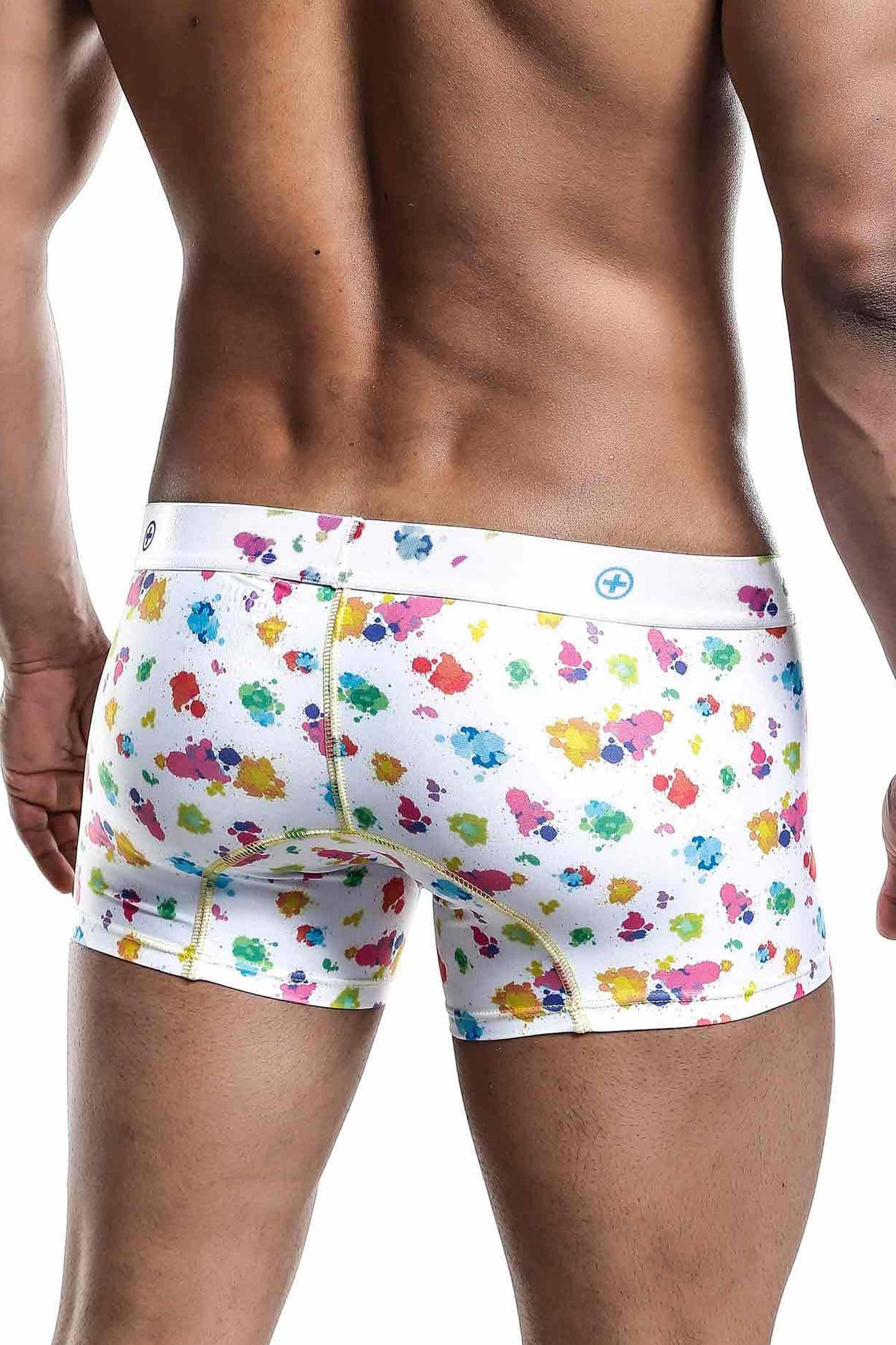 MALEBASICS - Hipster Trunk White Splash