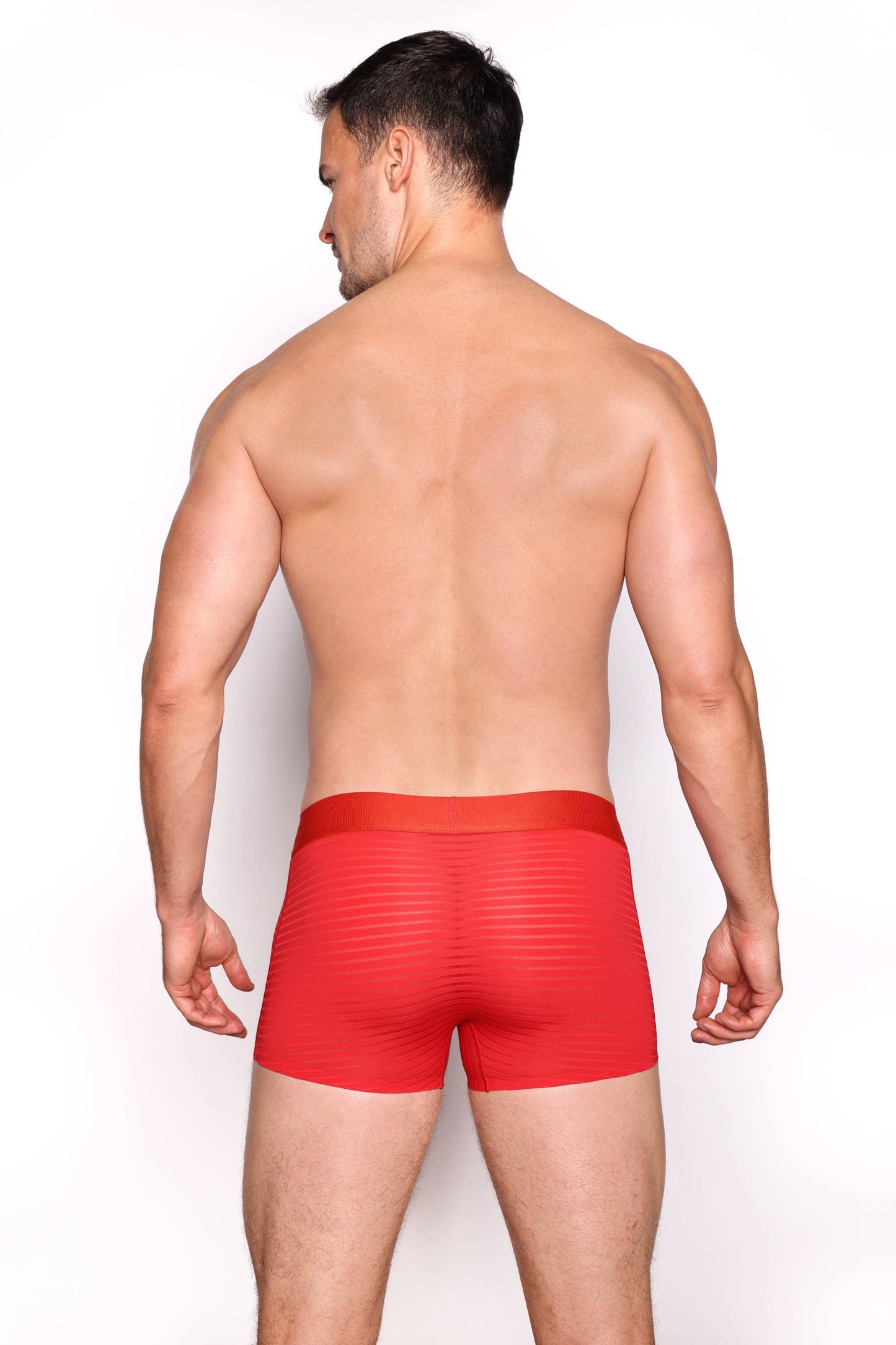 SKULL & BONES -Just The Bones Sheer Red Stripe Trunk