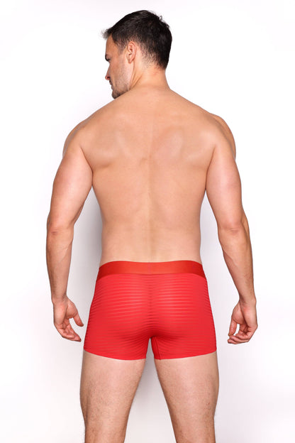 SKULL & BONES -Just The Bones Sheer Red Stripe Trunk