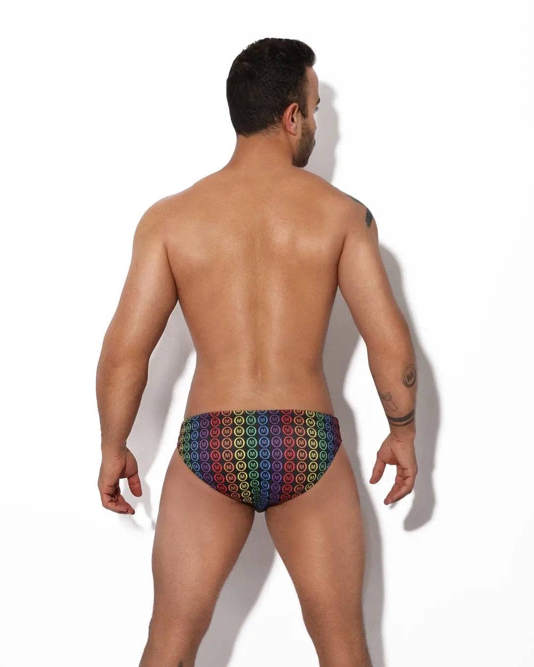 MOUDERWEAR - Swim Brief-Pride Edition, Black