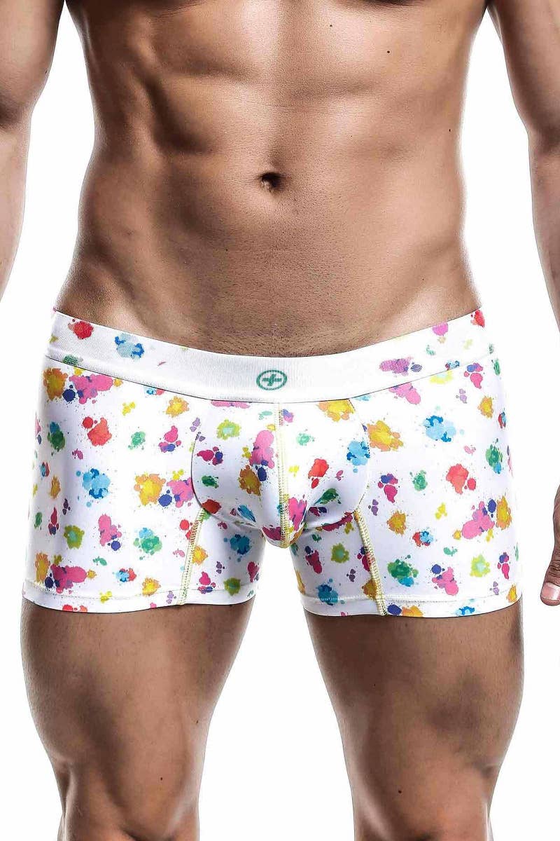 MALEBASICS - Hipster Trunk White Splash