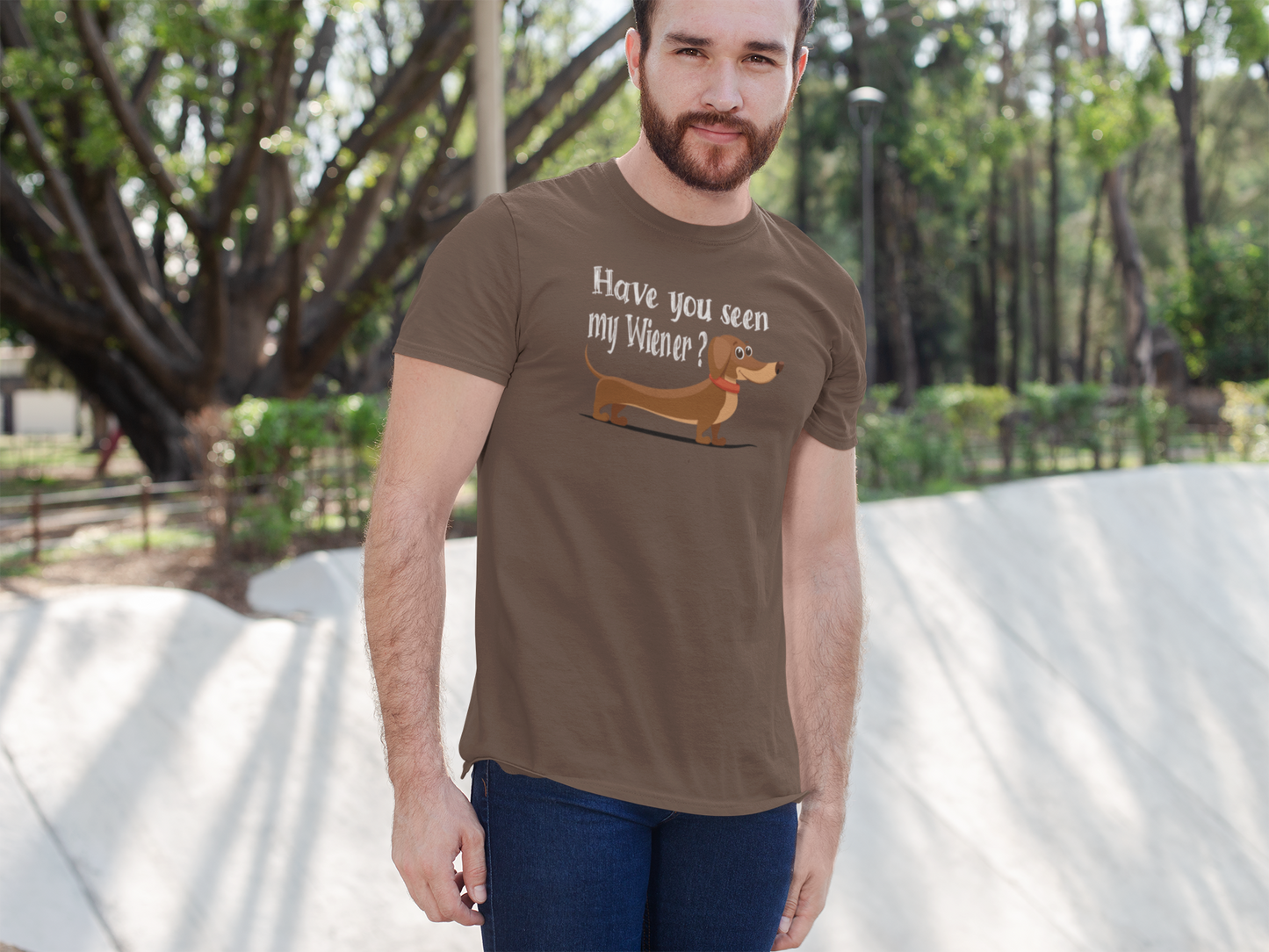 Have You Seen My Wiener?" Graphic Tee – Playful, Cute & Fun