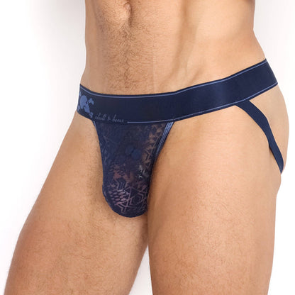 SKULL & BONES - Burnout Jock Navy