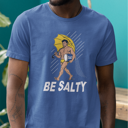 Be Salty Morton Salt Retro Tee - Vintage Style for Salt Lovers