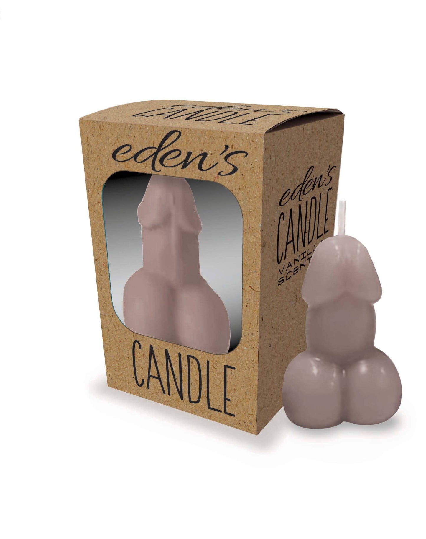 Eden’s Candle - Vanilla Scented Penis POP Candle