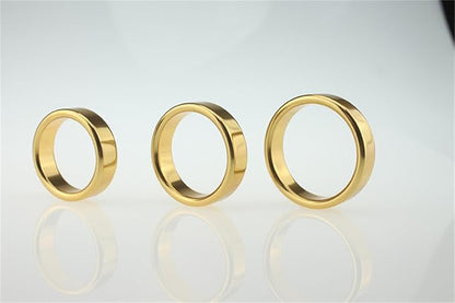 WAKEWAY - Stainless Steel Cock Ring (40mm, 45mm, 50mm)