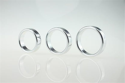 WAKEWAY - Stainless Steel Cock Ring (40mm, 45mm, 50mm)