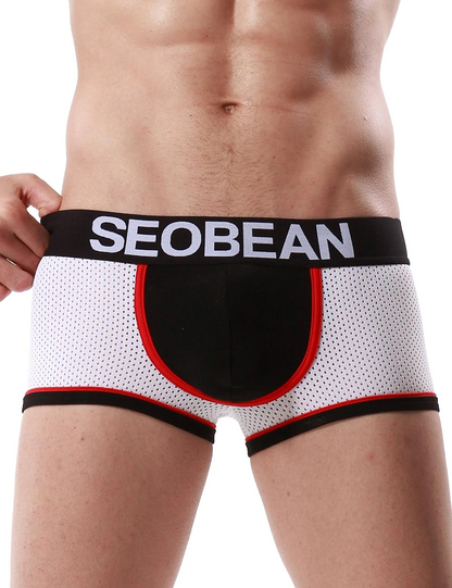 SEOBEAN - Mesh Low Rise Boxer Brief