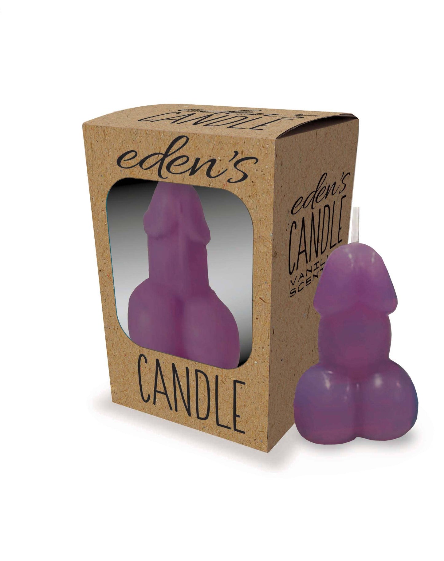 Eden’s Candle - Vanilla Scented Penis POP Candle