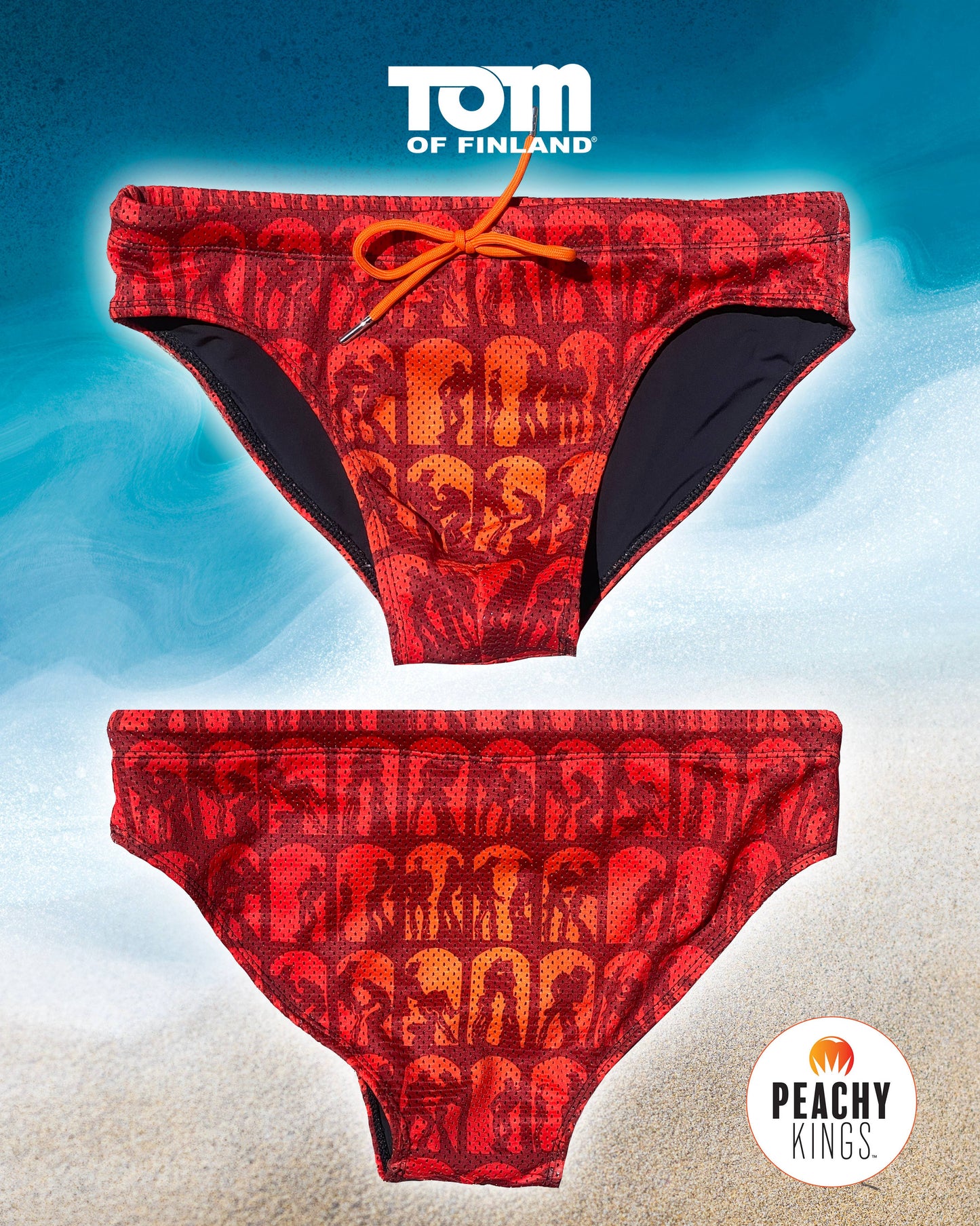 Tom of Finland - "SILHO-WET" MESH Swim Brief