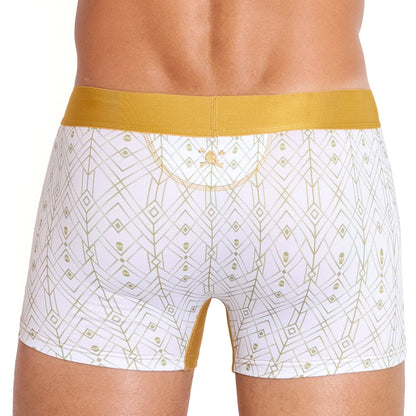 SKULL & BONES - Art Deco White Trunk