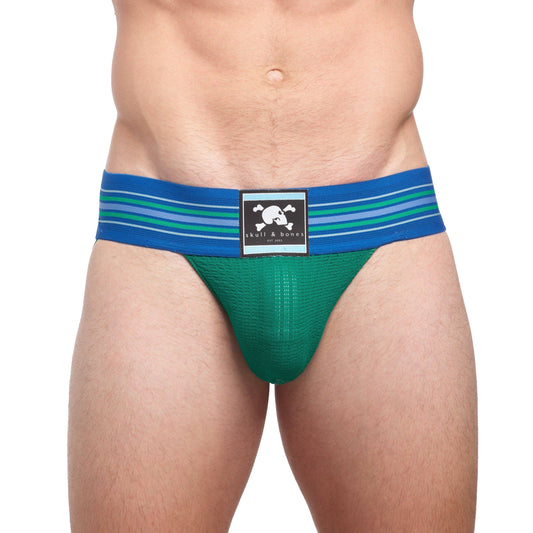 SKULL & BONES - Locker Room Jock Blue Green